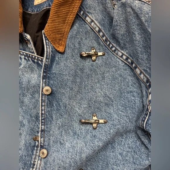 Free People Denim Barn Coat - Picture 2 of 6